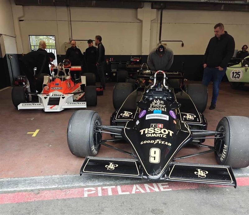 Legendarische F1-bolides vandaag op circuit