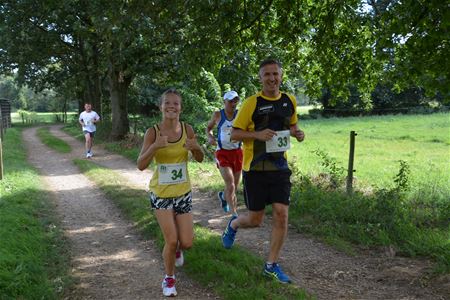 Lekker joggen door het groen