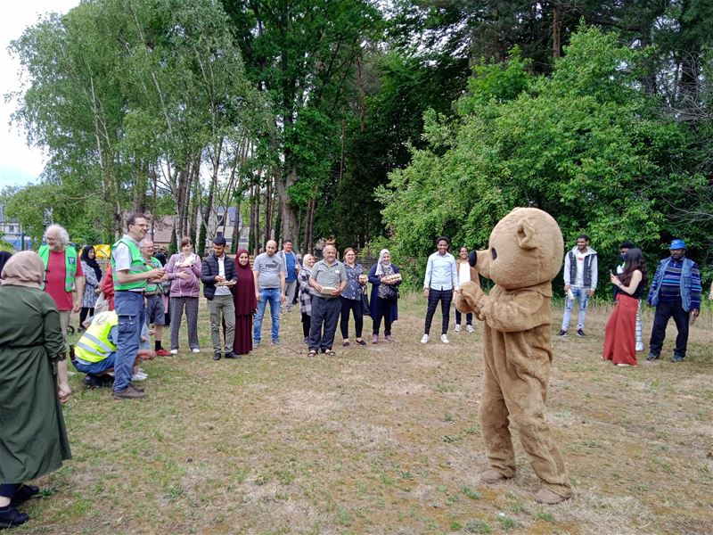 Lentewandeling was een onverhoopt succes
