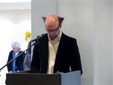 Lezing bij glasexpo in De Mijlpaal