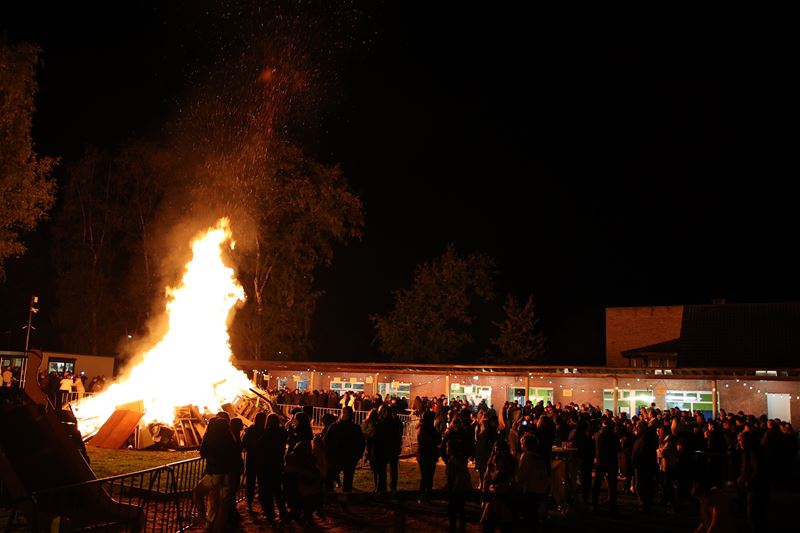 Lindeman beleefde een gezellig Sint-Maartensvuur