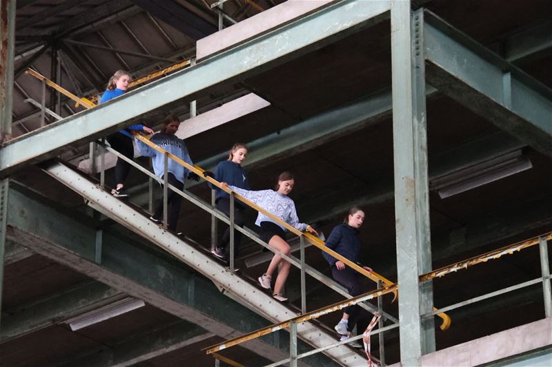 Lopen en wandelen over spectaculair traject