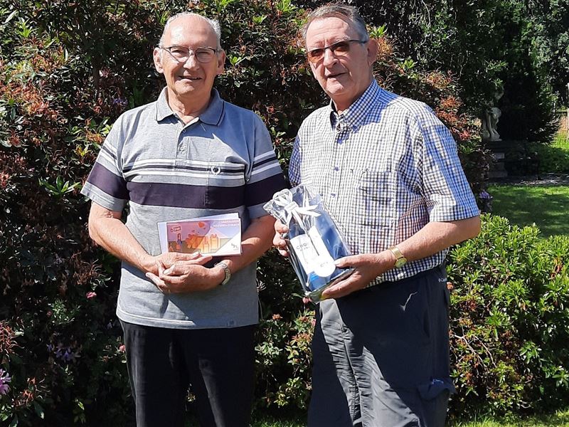 Louis Tielens is al 50 jaar lid van KWB-Berkenbos