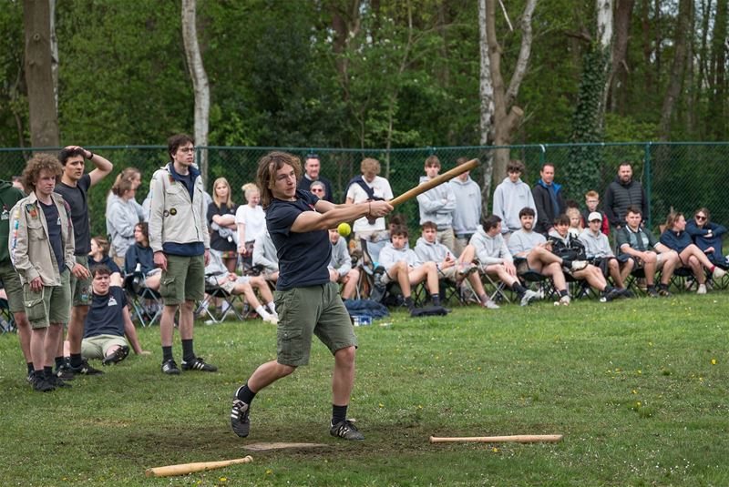 Maandag baseballtornooi van de jeugd in Eversel