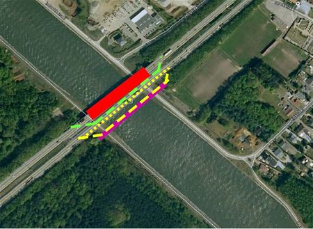 Maandag start omschakeling naar tijdelijke brug