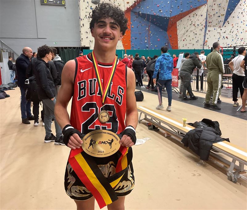 Malik Ogul is Belgisch kampioen Muay-Thai