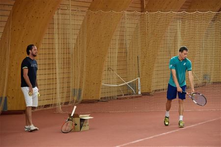 Malisse traint Coppejans bij TC Bolderberg