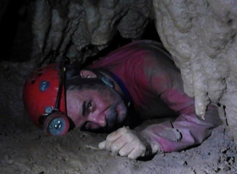 Marc Mentens internationaal actief als speleoloog