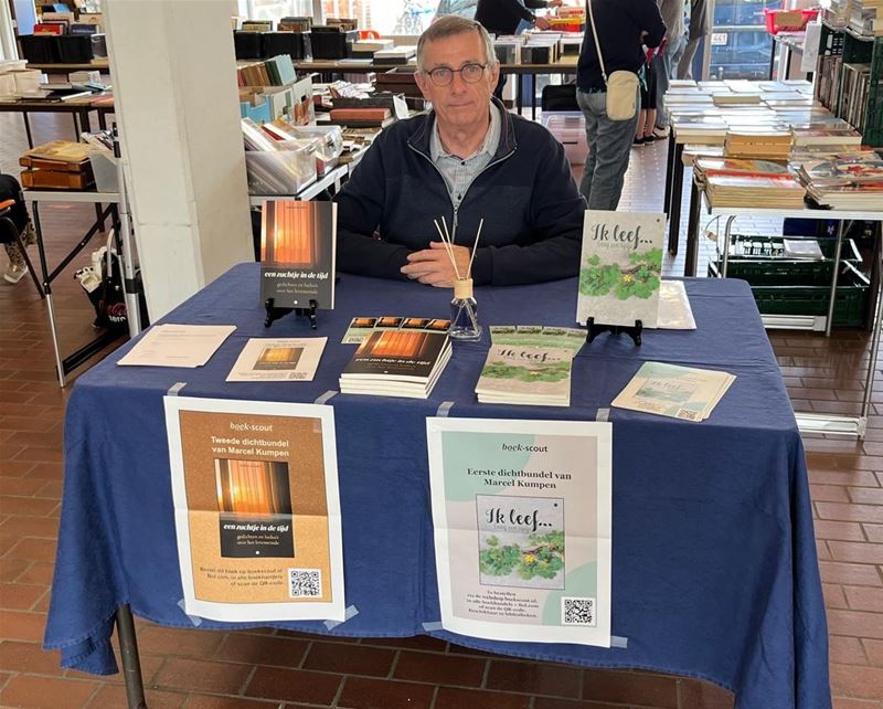 Marcel Kumpen signeert zaterdag in de bib