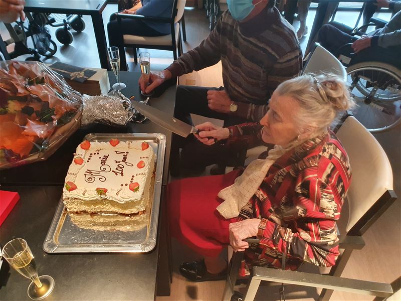 Maria Broux vierde haar 100ste verjaardag