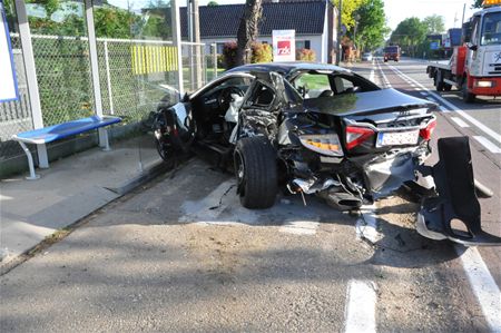 Maserati in de prak gereden