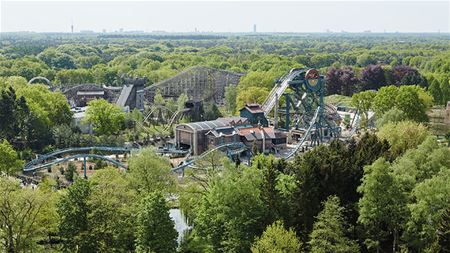 Materiaal uit Heusden-Zolder in Eftelingattractie