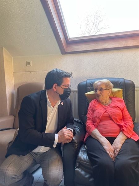 Maxima is 102 en onze oudste inwoner