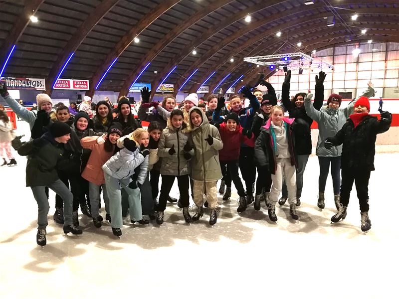 Met zijn allen op het ijs