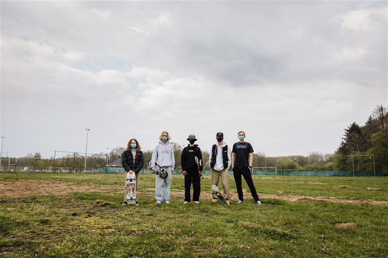 Midden juli opent het nieuwe skatepark
