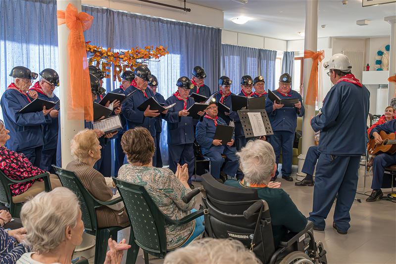 Mijnwerkerskoor trad op in De Bloemelingen