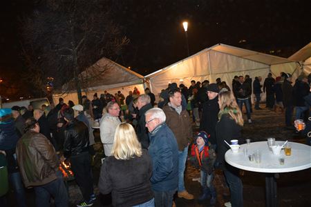 Minder volk maar wel sfeer op nieuwjaarsreceptie