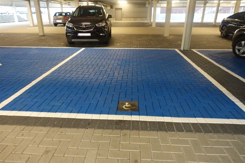 Mindervalidenparkings onder Jumbo zijn duidelijker