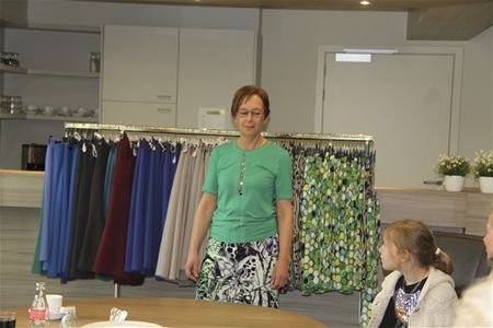 Modeshow in residentie Amideus