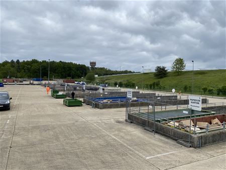 Mondmasker niet meer verplicht in recyclagepark