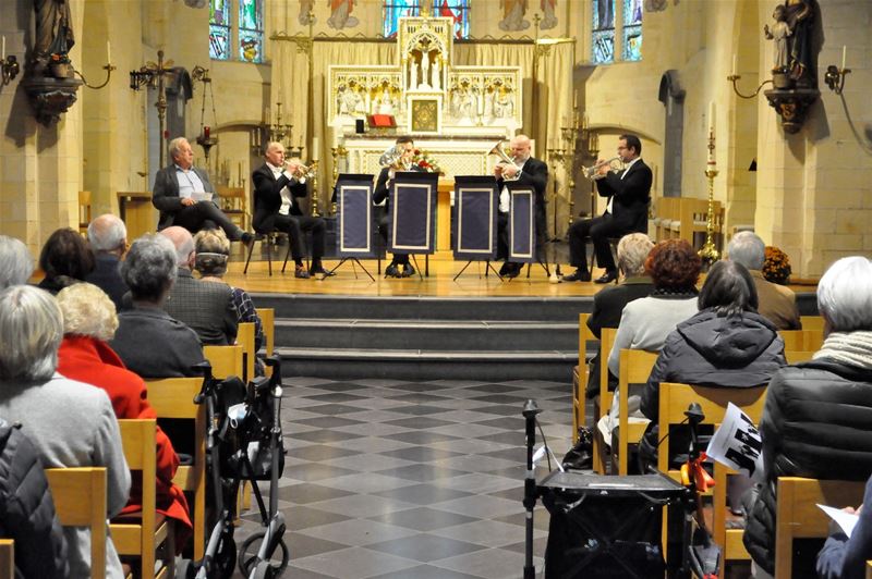 Mooi concert van Cosy Brass Quartet
