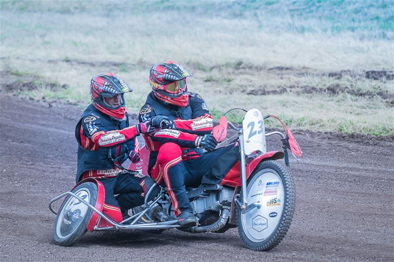 Morgen sidecar masters in Helzoldstadion