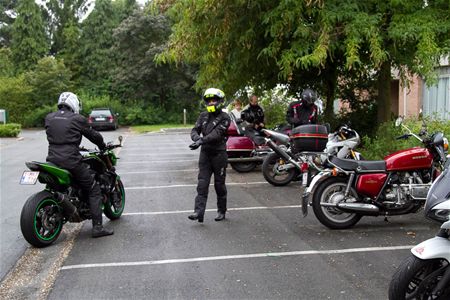 Motoren doorkruisen vijf landen