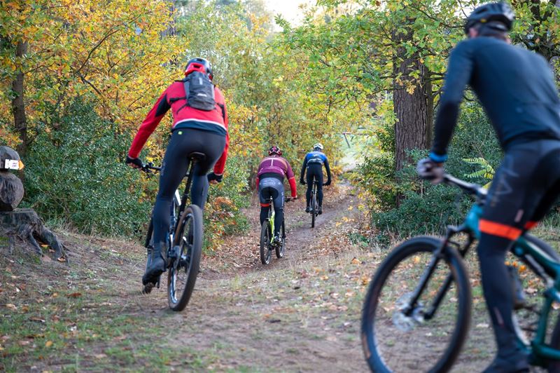 Mountainbike- en graveltoertocht op 8 november