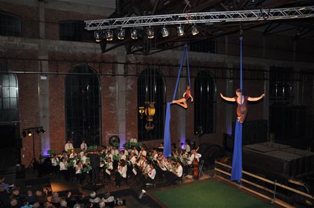 Muziek en acrobatie in harmonie