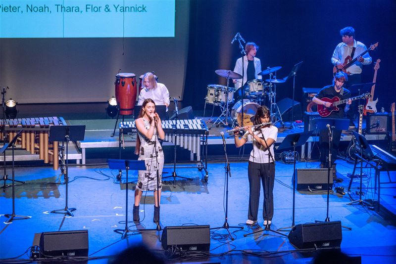 Muzikaal talent van Musart in CC Muze