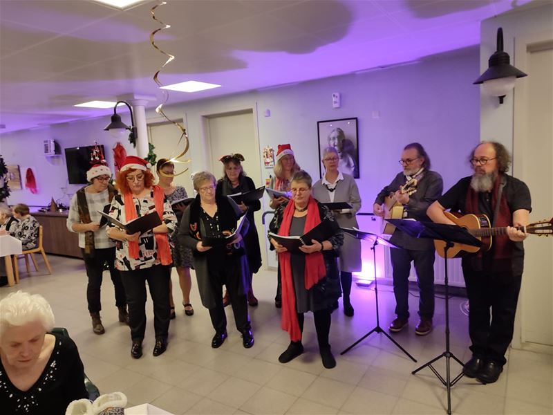 Muzikale kerstviering in De Bloemelingen