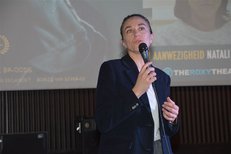 Natali Broods kwam 'Skunk' voorstellen in de Roxy