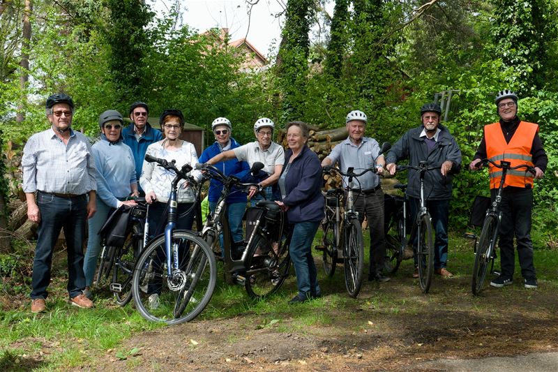 Neos fietste naar de Willekensberg in Lummen