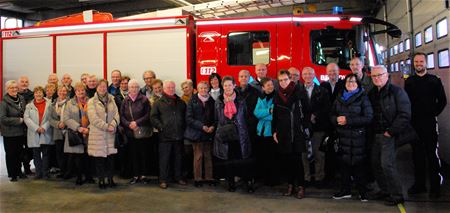 NEOS op bezoek in de brandweerkazerne