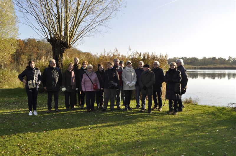 Neos op wandel langs Begijnenvijvers