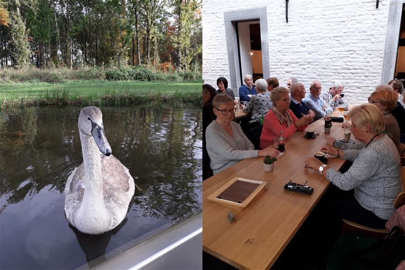 Neos wandelde door Bokrijk