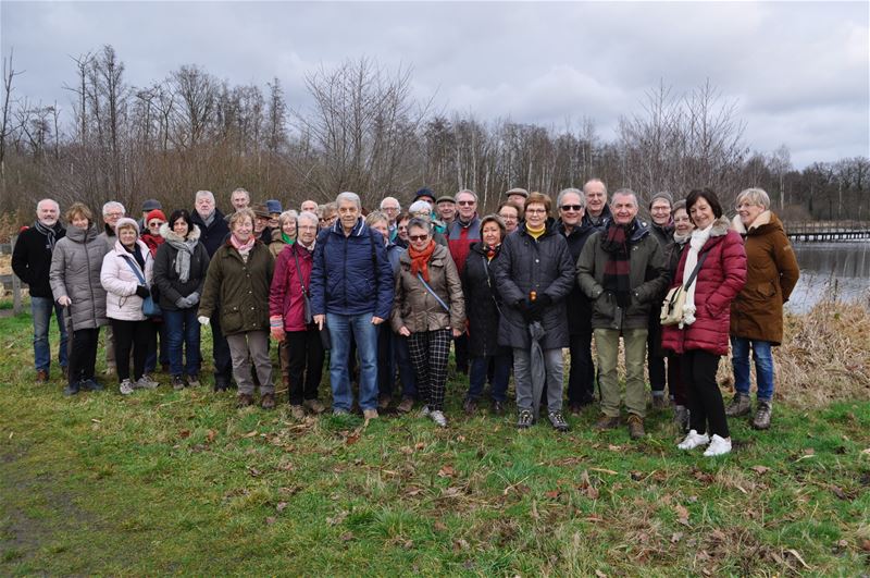 Neos-wandeling start met 41 deelnemers