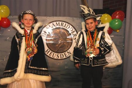 Nick en Jolien zijn jeugdprinsen van Slamridders