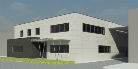 Nieuw gebouw voor werkplaatsen