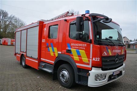 Nieuwe autopomp voor de brandweer