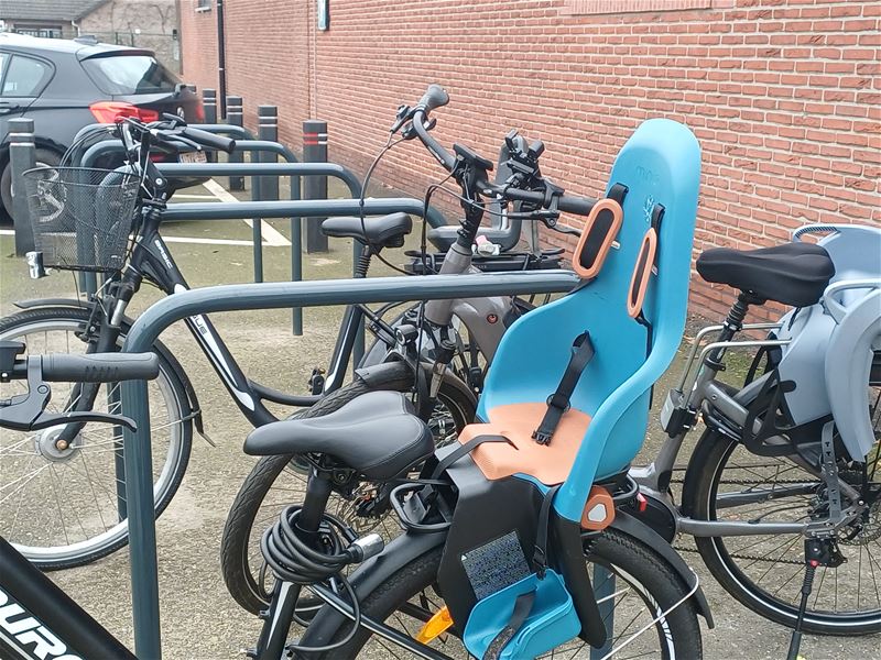 Nieuwe fietsenstalling aan Pagadder