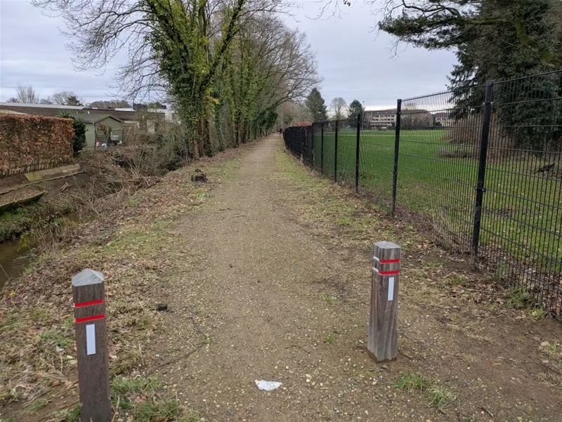 Nieuwe trage weg aan de Jogem