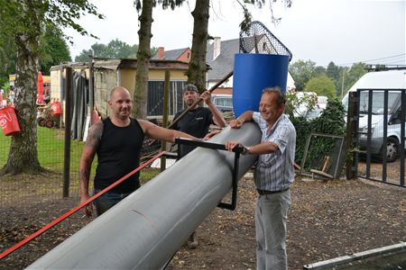 Nieuwe uitvinding om forel te lossen in Beemdenhof