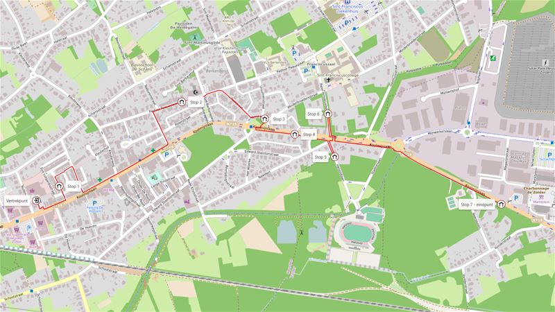 Nieuwe wandeling door de rijke mijnarchitectuur