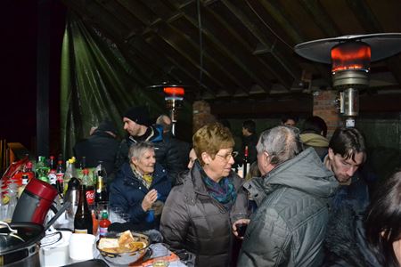 Nieuwjaarsdrink in Halhei