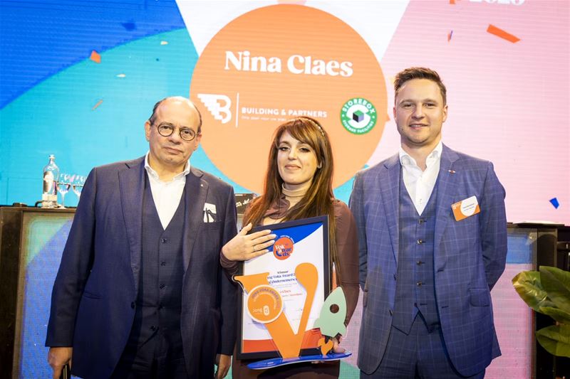 Nina Claes wint prijs voor Straf Ondernemerschap