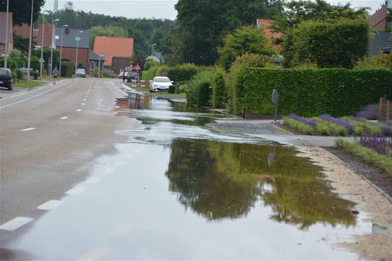 Nog altijd hinder door stijgende waterpeil
