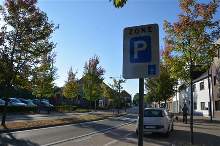 Nog geen boetes in de blauwe zone