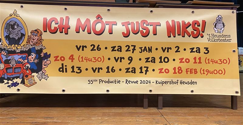 Nog kaarten voor 55ste revue beschikbaar