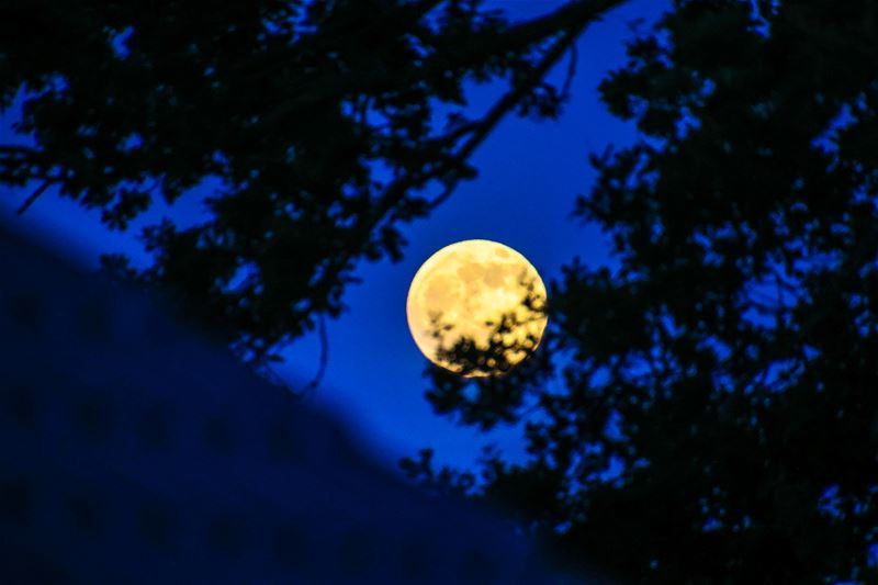 Nu nog mooie maan, morgenvroeg verduistering